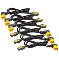 APC C13 - C14 (90 deg), 1.8 m, 6-pack crno, žuto 1,83 m C13 spoj C14 spoj