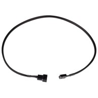 ALPHACOOL Kabel za ventilator 4-pin to 4-pin extension, 60cm, crni 18675