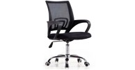 RETOO Ergonomska okretna uredska stolica 0235 s mrežastim naslonom, nosivost 150 kg