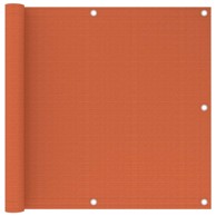 Balkonski zastor 90 x 500 cm HDPE, narančasti