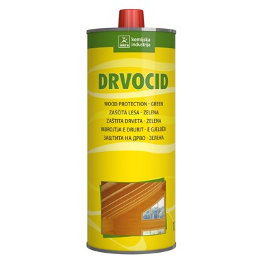 ISKRA impregnacija za drvo drvocid, zeleni 1 l
