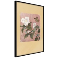 Poster Rhododendron and Butterfly 20x30