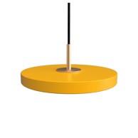 UMAGE Oker žuta LED viseća svjetiljka s metalnim sjenilom ø 15 cm Asteria Micro