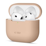 TECH-PROTECT Silikonska Futrola za Apple Airpods 4, smeđa