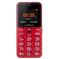 MYPHONE Mobilni telefon Halo Easy, crveni