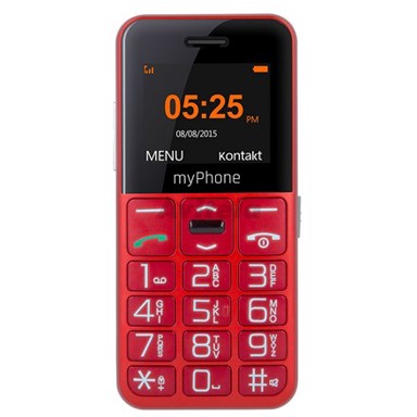 MYPHONE Mobilni telefon Halo Easy, crveni