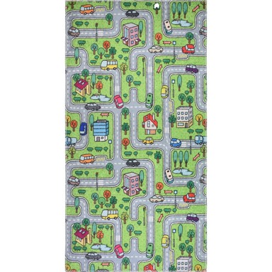 VITAUS Zeleni dječji tepih 120x180 cm Green Neighborhood