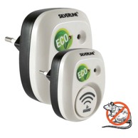 SILVERLINE Ultrazvučni rastjerivač miševa i štakora set 2 kom 30 m²