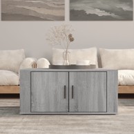 Stolić za kavu boja sivog hrasta 80x50x36 cm konstruirano drvo