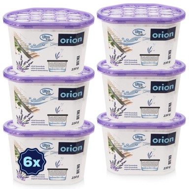ORION apsorber vlage Ultra Fresh lavanda 230 g, 6 kom.