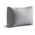 COSMOPOLITAN DESIGN VIENNA Svijetlo sivi ukrasni jastuk za sjedeću garnituru od bouclé tkanine Kemi 
