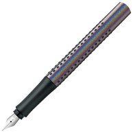 FABER-CASTELL Nalivpero Grip 2011 (F) Glam 140843 biserno srebrna