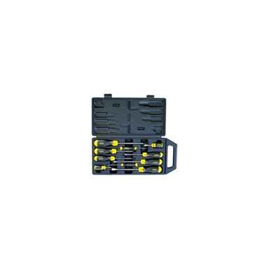 STANLEY Cushion Grip Set odvijača, ravni + PZ, 10 kom.