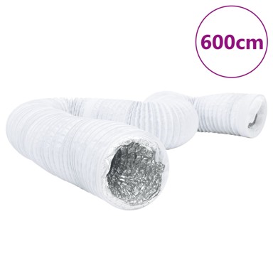 Ventilacijski kanal od aluminija i PVC-a 6 m Ø 15 cm