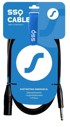 SSQ Audio kabel jack stereo utikač / XLR 3-pinski utikač SS-1462, 10 m, crni