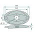 GRANIT Rezni disk za kosilicu POTTINGER 882420702400
