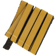 Samoljepljiva stakloplastična traka za brtvljenje kamina i peći 18 x 3 mm, 2,5 m