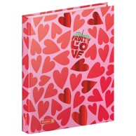 BRUNNEN Mapa uložna A4 2 ringa karton Fruity Love 10-65580-522