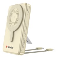 VERBATIM Charge'n'Go 2C & Display powerbank, 10000 mAh, zlatni