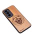 BEWOOD Drvena futrola za Oppo Reno 12 5G, merbau bear