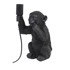 LIGHT & LIVING Crna stolna lampa (visina 34 cm) Monkey 