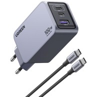 UGREEN Punjač Nexode Pro, 100W, USB-C kabel