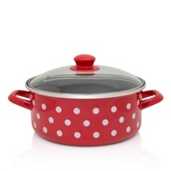 RED DOTS Lonac plitki 24 cm 4,75 l