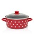RED DOTS Lonac plitki 24 cm 4,75 l