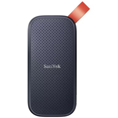 SANDISK Eksterni tvrdi disk 1TB Portable USB-C 3.2 Gen2 crna