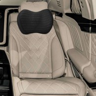 Jastuk s jastukom podesivi 31 x 23 x 14 cm, 4D mreža, crna