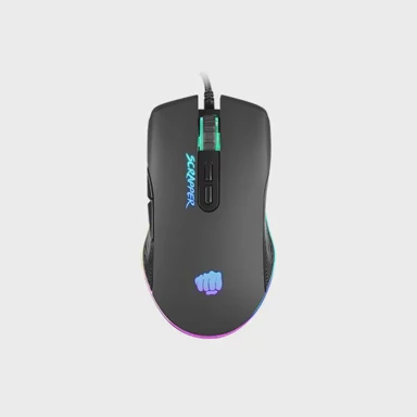 FURY Gaming miš Scrapper, obostrani, USB Type-A, optički, 6400 DPI
