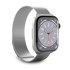 PURO Remen milanski, Apple Watch 38/40/41 mm, srebrni