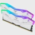 TEAM GROUP RAM memorija FF4D532G6000HC30DC01 Delta RGB, 32GB (2x16GB), DDR5 6000MHz, CL30, DIMM, bijela, RGB