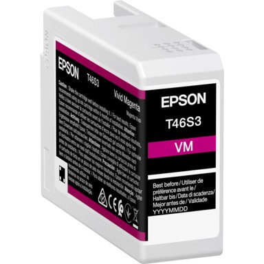 EPSON Tinta za printer Vivid Magenta T 46S30N, 25 ml, UltraChrome Pro 10