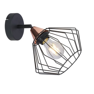 FEROTEHNA Reflektor Spot Axel, crni, 40 W