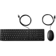 HP Set miš i tipkovnica Wired Desktop 320MK, USB, crni