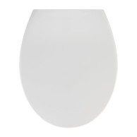 WENKO Bijelo WC sjedalo s lakim zatvaranjem Samos, 44.5 x 37.5 cm