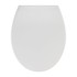 WENKO Bijelo WC sjedalo s lakim zatvaranjem Samos, 44.5 x 37.5 cm