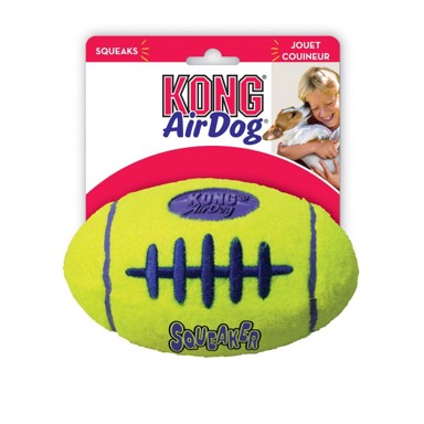 KONG Igračka za psa, AirDog Football Medium, 12,7x7,62 cm