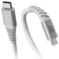 ISY ICN-5000-WT-CL kabel USB-C – Lightning, 2 m
