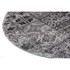 VITAUS Sivi perivi okrugli tepih ø 80 cm 