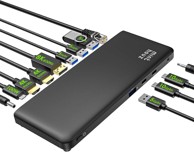 USB-C priključna stanica 12u1 za 3 monitora
