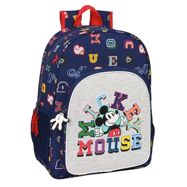 Školski ruksak Mickey Mouse Clubhouse Only One, 33 x 42 x 14 cm, mornarskoplavi