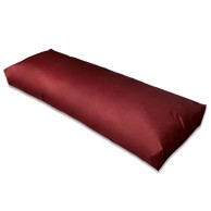 Tapecirani jastuk za naslon sjedala, 120 x 40 x 10 cm, vino crveni