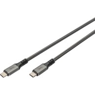 DIGITUS Kabel USB 4.0 Type-C, 3 m, aluminijsko kućište, opleten, 4K/60 Hz, PD 3.0