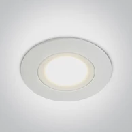 ONE LIGHT Ugradbena svjetiljka led 6w/440lm/4000k/230v/ip65/fi68mm dm10106p/w/c