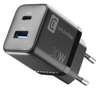 CELLULARLINE Punjač GaN Multipower Micro 30W
