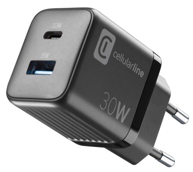 CELLULARLINE Punjač GaN Multipower Micro 30W