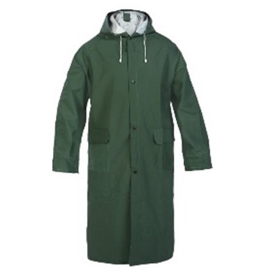 Kabanica PVC/PES zelena XL