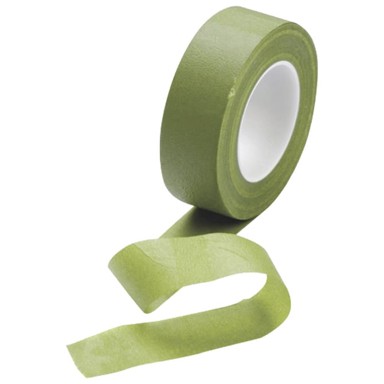 KNORR PRANDELL Traka ljepljiva krep Cvjećarska 21-2412489, 24 mm, 27 m, maslinasto zelena, blister